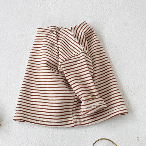 Baby Stripe T-shirt Rompers
